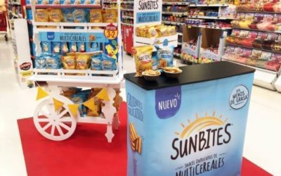 DEGUSTACIONES EN PUNTO DE VENTA PARA EL LANZAMIENTO DE «SUNBITES»