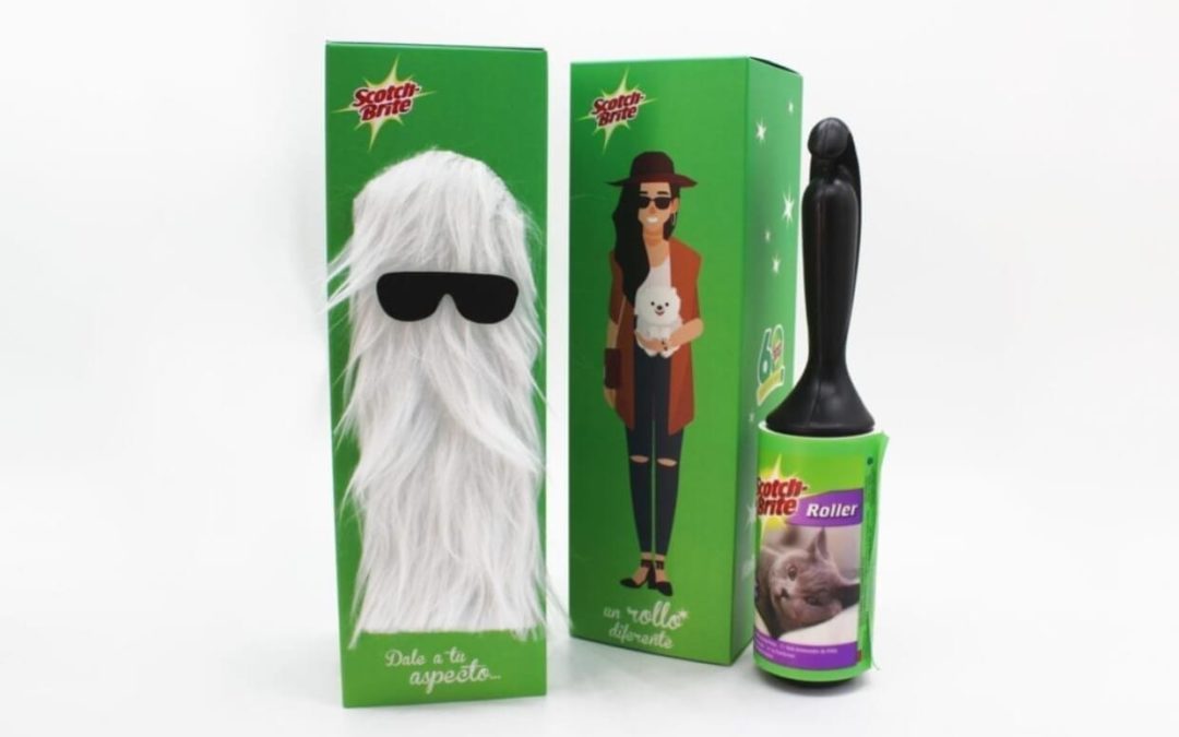 Diseño original y creativo de Packaging para Scotch-Brite