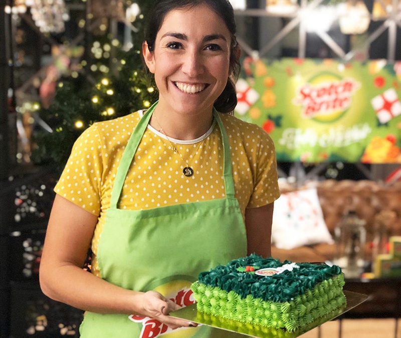 EVENT WITH INFLUENCERS – CHRISTMAS SCOTCH-BRITE PASTRY WORKSHOP WITH ALMA OBREGÓN