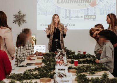WORKSHOP NAVIDEÑO CON INFLUENCERS COMMAND