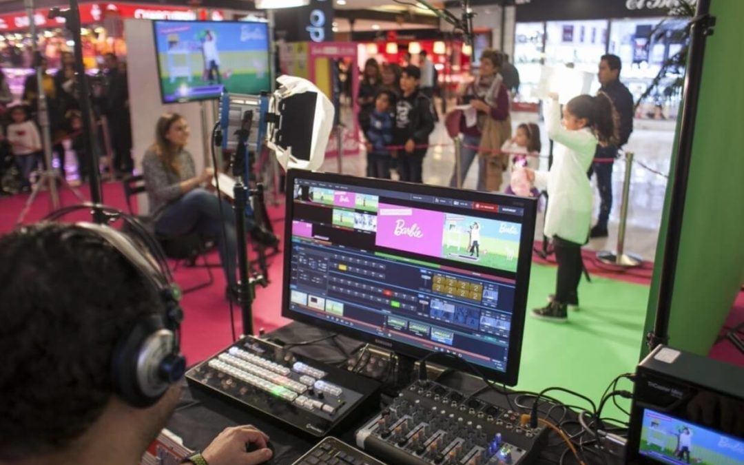 Evento en centro comercial de Barbie. Activación de marca en centros comerciales. Trade marketing