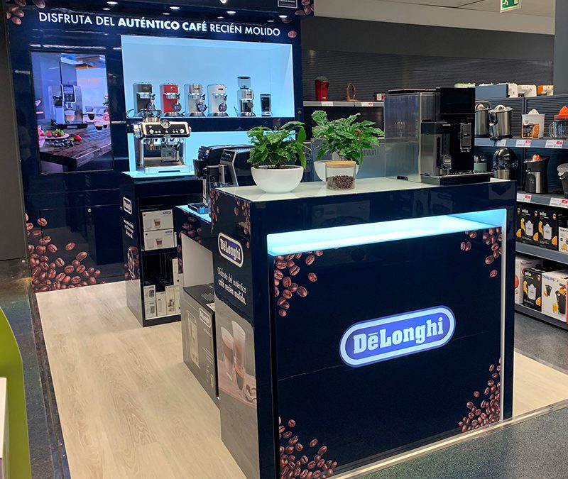 SHOP IN SHOP DELONGHI AT EL CORTE INGLÉS