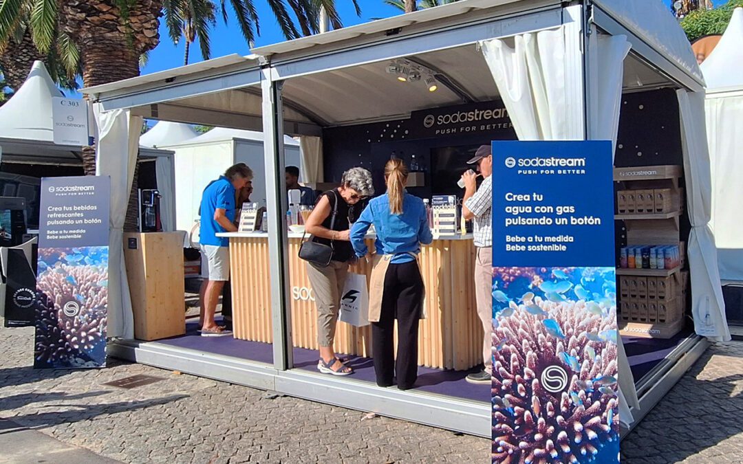 STAND SODASTREAM SALÓN NÁUTICO