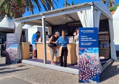 STAND SODASTREAM SALÓN NÁUTICO