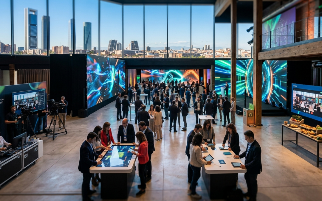 Eventos corporativos en Madrid: tendencias y claves para triunfar en 2026
