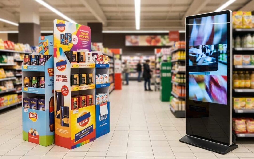 PLV digital vs PLV tradicional: ventajas y cuándo usar cada uno